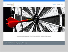 Tablet Screenshot of myinsightedge.com